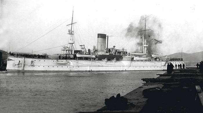 Крейсер «Адмирал Нахимов» после модернизации. Фото Н. Апостоли