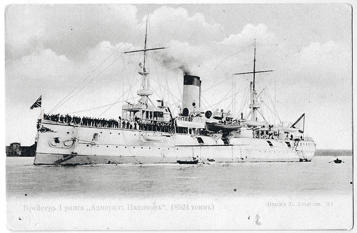 Крейсер «Адмирал Нахимов» в Порт-Артуре. 1902 г.