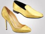 Золотое украшение или драгоценная обувь?